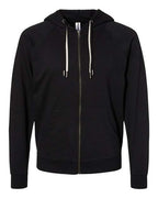 Independent Trading Co. Unisex Icon Lightweight Loopback Terry Full-Zip Hooded Sweatshirt SS1000Z