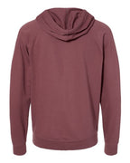 Independent Trading Co. Unisex Icon Lightweight Loopback Terry Full-Zip Hooded Sweatshirt SS1000Z