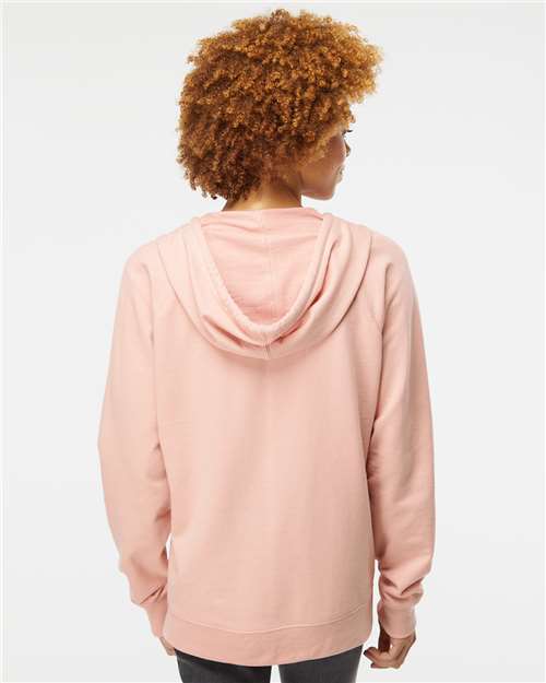 Independent Trading Co. Unisex Icon Lightweight Loopback Terry Full-Zip Hooded Sweatshirt SS1000Z