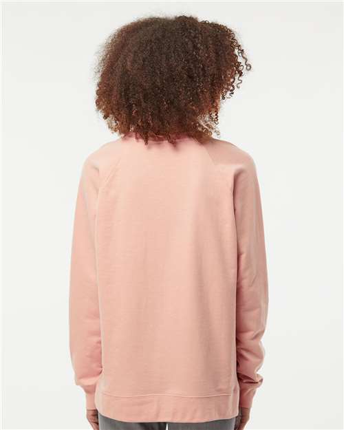 Independent Trading Co. Unisex Icon Lightweight Loopback Terry Crewneck Sweatshirt SS1000C