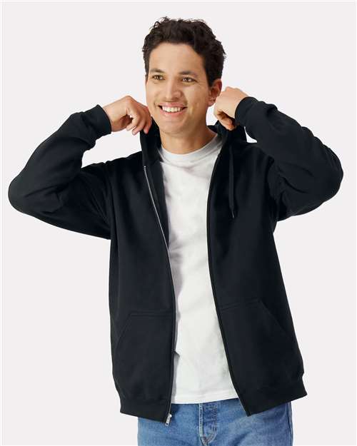 Gildan Unisex Softstyle® Full-Zip Hooded Sweatshirt SF600