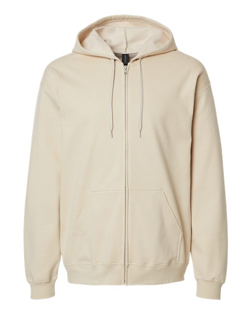 Gildan Unisex Softstyle® Full-Zip Hooded Sweatshirt SF600