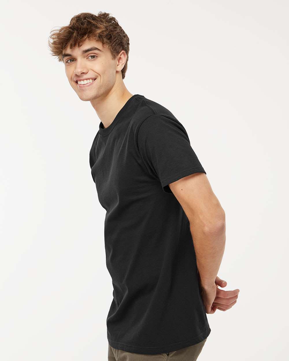 Custom Gold Soft Touch Cotton T-Shirt – Add Your Logo or Design
