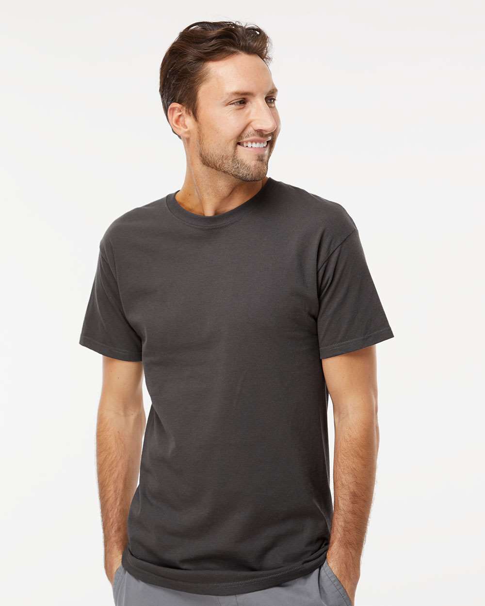 Custom Gold Soft Touch Cotton T-Shirt – Add Your Logo or Design