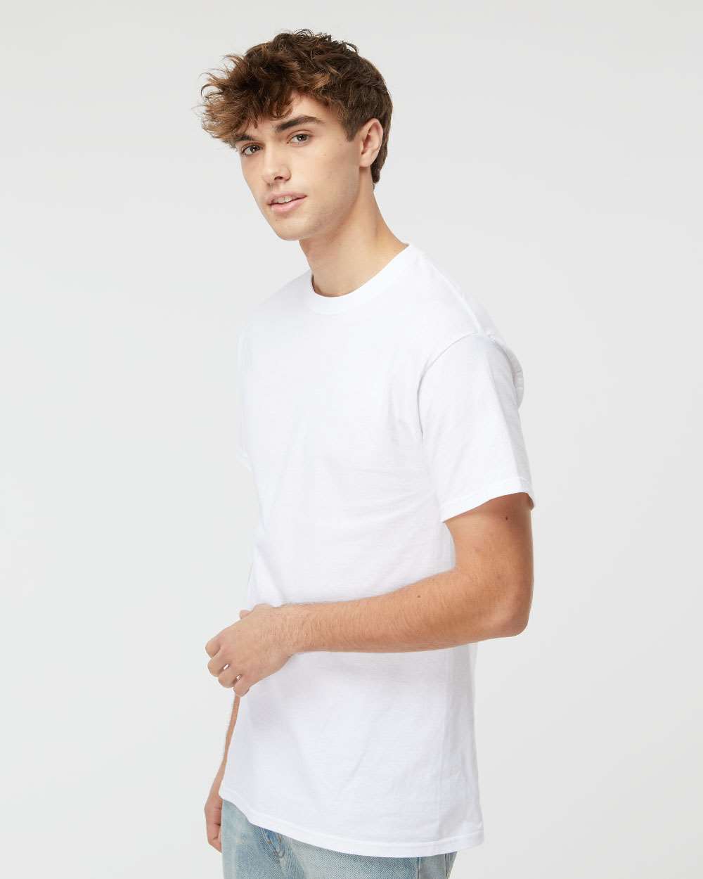 Custom Gold Soft Touch Cotton T-Shirt – Add Your Logo or Design