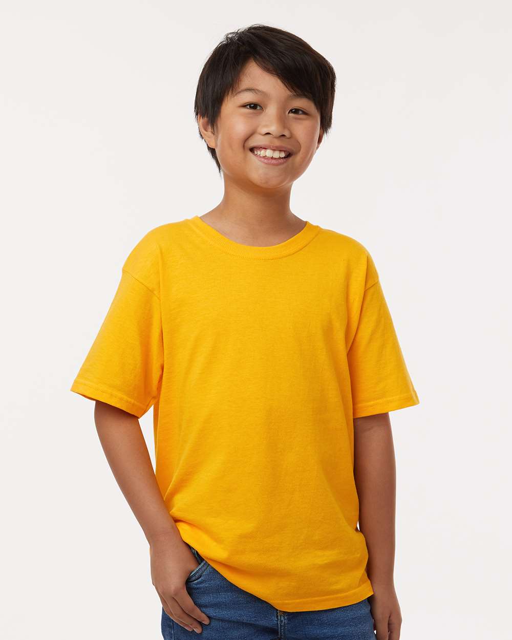 Custom Youth Gold Soft Touch T-Shirt – Add Your Logo or Design