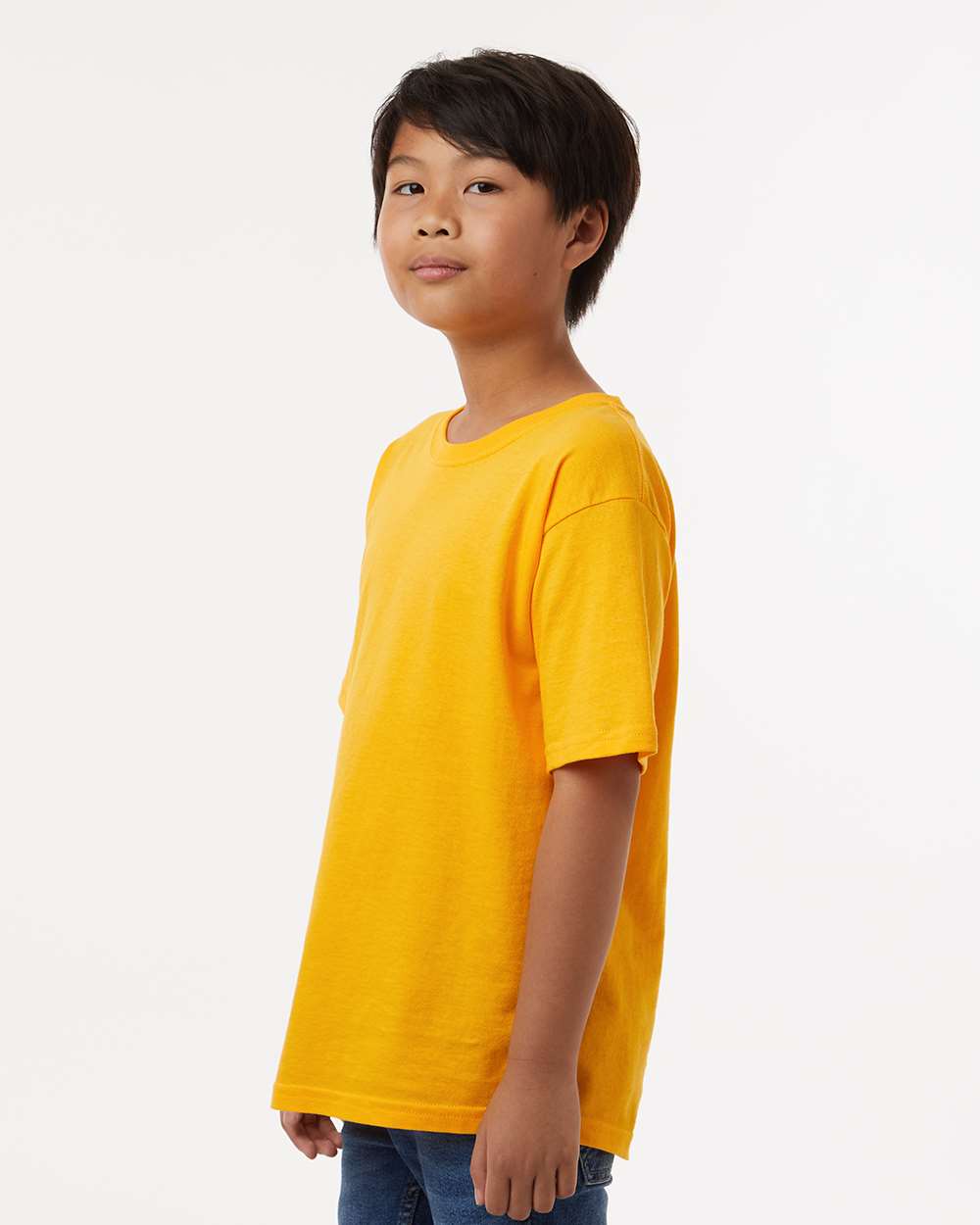 Custom Youth Gold Soft Touch T-Shirt – Add Your Logo or Design