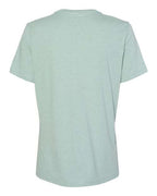 BELLA + CANVAS Women’s Relaxed Fit Heather CVC Tee 6400CVC