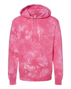 Independent Trading Co. Unisex Midweight Tie-Dyed Hooded Sweatshirt PRM4500TD