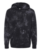 Independent Trading Co. Unisex Midweight Tie-Dyed Hooded Sweatshirt PRM4500TD