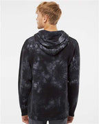 Independent Trading Co. Unisex Midweight Tie-Dyed Hooded Sweatshirt PRM4500TD
