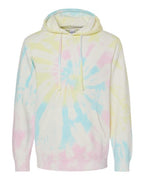 Independent Trading Co. Unisex Midweight Tie-Dyed Hooded Sweatshirt PRM4500TD