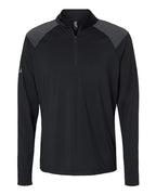 Adidas Men's Ultimate365 Lightweight Shoulder Stripe Quarter-Zip Pullover A520
