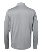 Adidas Men's Ultimate365 Heather Block Print Quarter-Zip Pullover A522