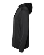 Adidas Men's Textured Mixed Media Midweight Hooded Sweatshirt A530