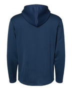 Adidas Men's Textured Mixed Media Midweight Hooded Sweatshirt A530