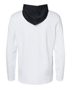 Adidas Men's Textured Mixed Media Midweight Hooded Sweatshirt A530