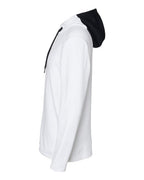 Adidas Men's Textured Mixed Media Midweight Hooded Sweatshirt A530