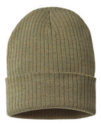 Atlantis Headwear Sustainable Rib Cuffed Beanie RIO