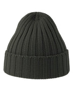 Atlantis Headwear Sustainable Cable Knit Cuffed Beanie SHORE