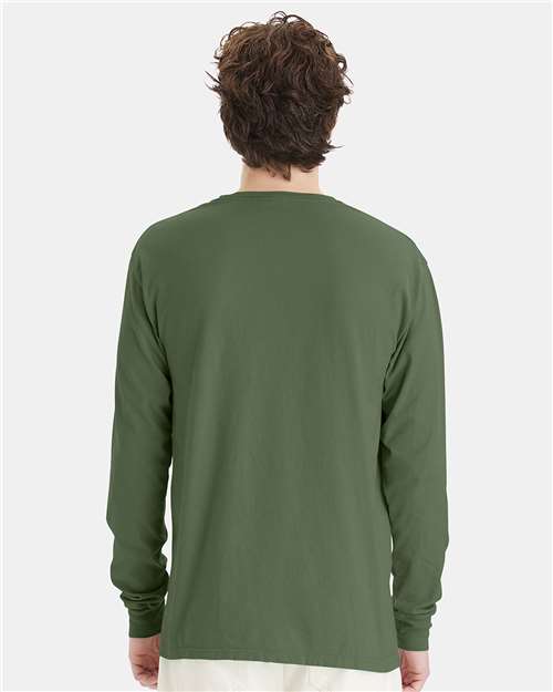 ComfortWash by Hanes Unisex Garment-Dyed Long Sleeve T-Shirt GDH200