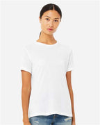 BELLA + CANVAS Women’s Relaxed Fit Heather CVC Tee 6400CVC