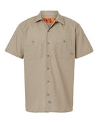 Dickies Men's Industrial Short Sleeve Work Shirt S535