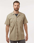 Dickies Men's Industrial Short Sleeve Work Shirt S535