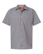 Dickies Men's Industrial Short Sleeve Work Shirt S535