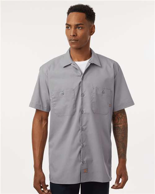 Dickies Men's Industrial Short Sleeve Work Shirt S535