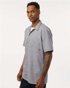Dickies Men's Industrial Short Sleeve Work Shirt S535