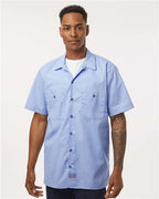 Dickies Men's Industrial Short Sleeve Work Shirt S535