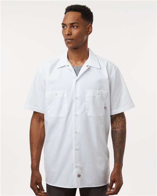Dickies Men's Industrial Short Sleeve Work Shirt S535