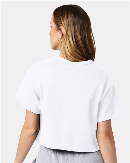 Champion Women's Heritage Jersey Crop T-Shirt T453W