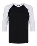 American Apparel Unisex CVC Three-Quarter Sleeve Tee 2003CVC