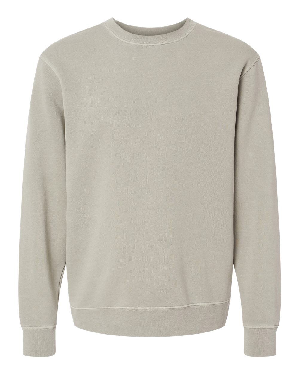 Custom Midweight Pigment-Dyed Crewneck Sweatshirt – Add Your Logo or Design