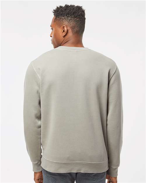 Independent Trading Co. Unisex Midweight Pigment-Dyed Crewneck Sweatshirt PRM3500