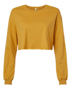 BELLA + CANVAS Women's FWD Fashion Crop Long Sleeve Tee 6501