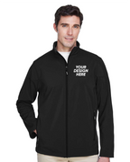 Core365 88184 | Men's Cruise Two-Layer Fleece Bonded Soft Shell Jacket