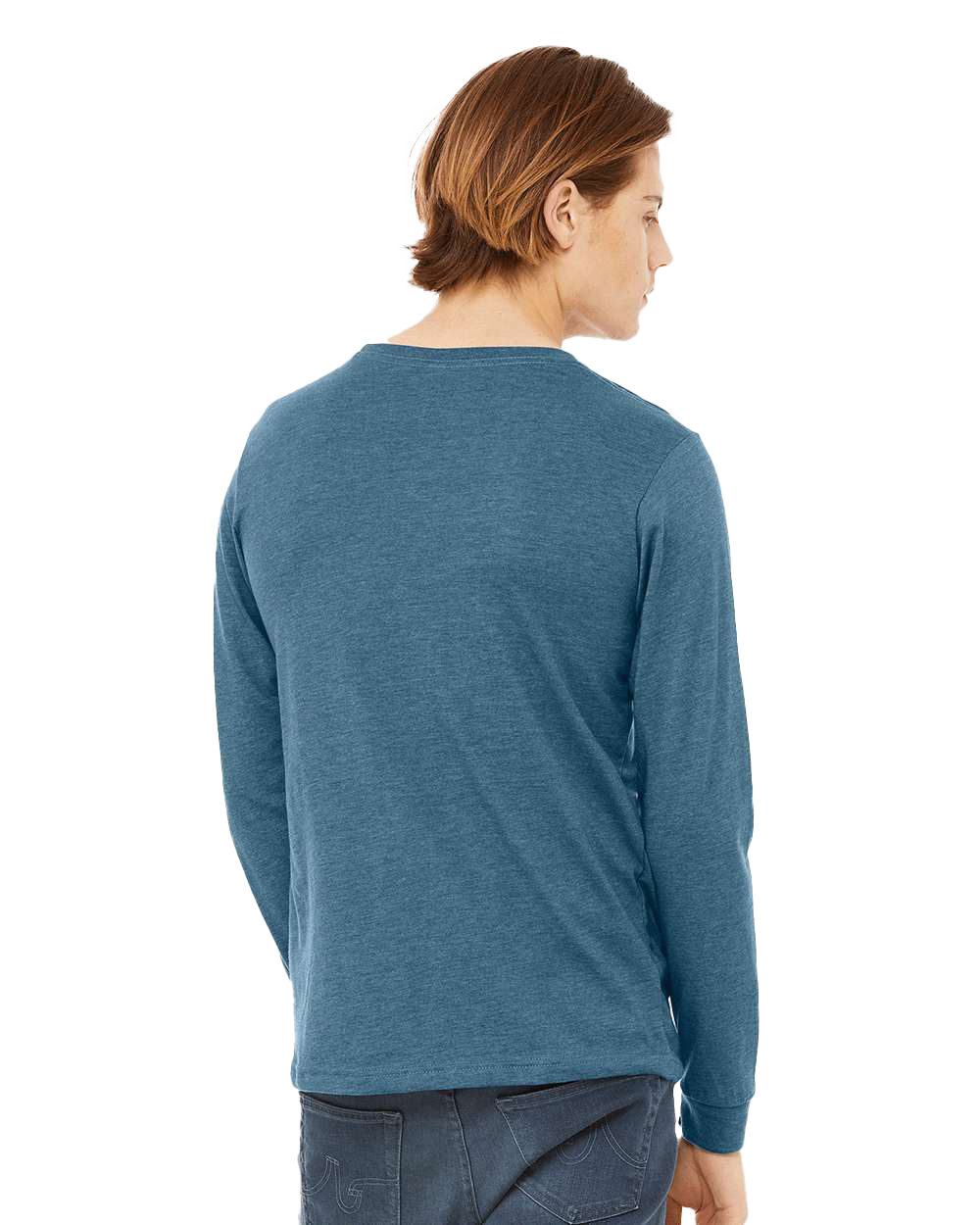 Bella + Canvas 3501CVC | Heather CVC Long Sleeve Tee