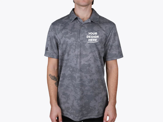 Custom Camo Polo – Add Your Logo or Design