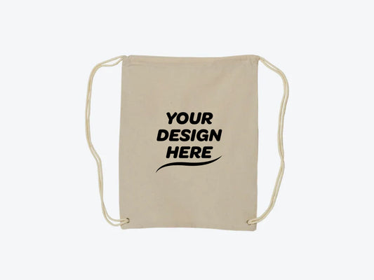 Canvas Drawstring Backpack