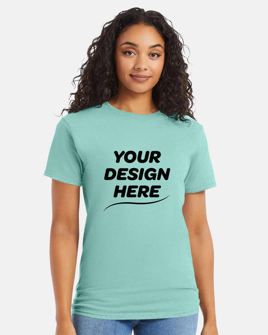 Custom Essential Cotton T-Shirt – Add Your Logo or Design