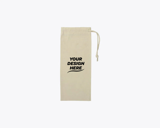 Custom Fredericksburg Drawstring Wine Tote – Add Your Logo or Design