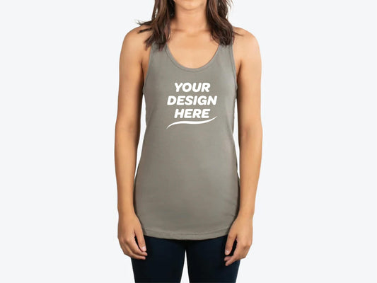 Custom Ideal Racerback Tank – Add Your Logo or Design