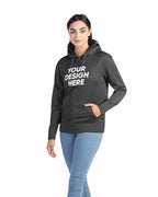 CX2 L00688 | Ladies Polyester Pullover Hooded Sweatshirt