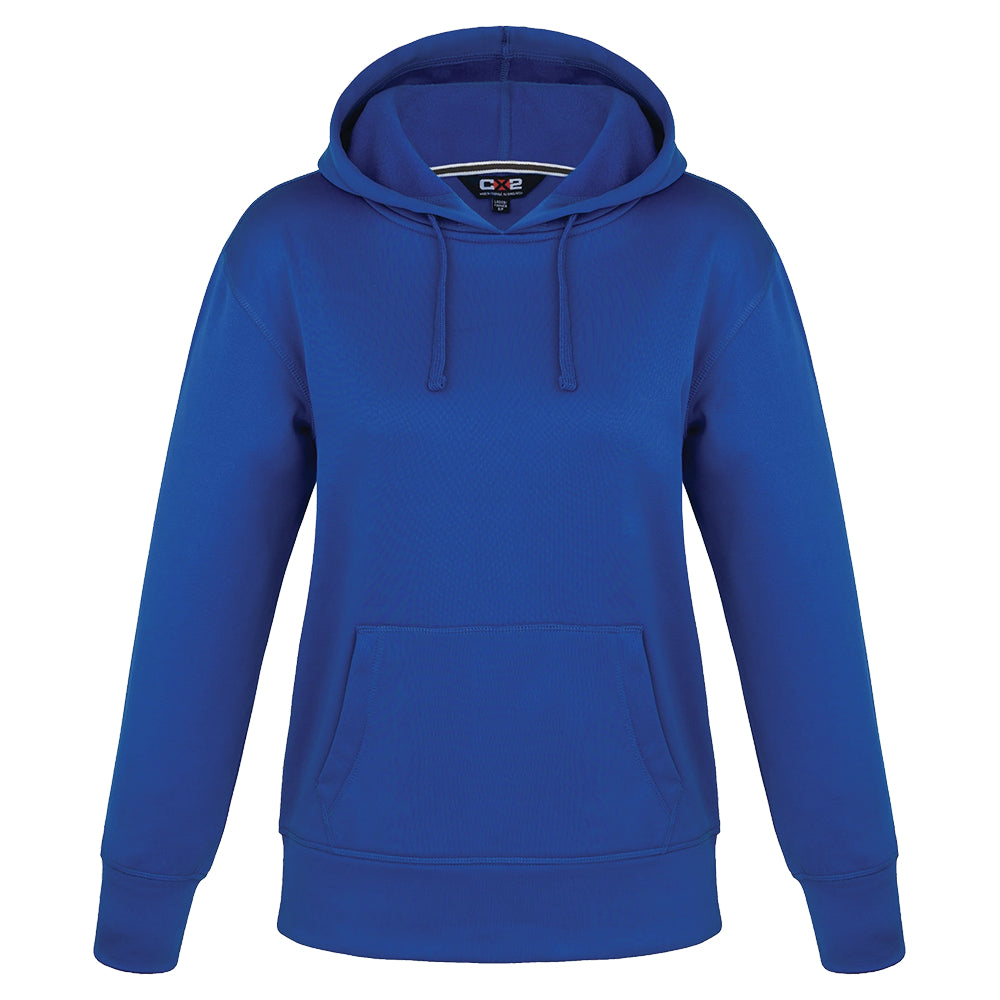 CX2 L00688 | Ladies Polyester Pullover Hooded Sweatshirt