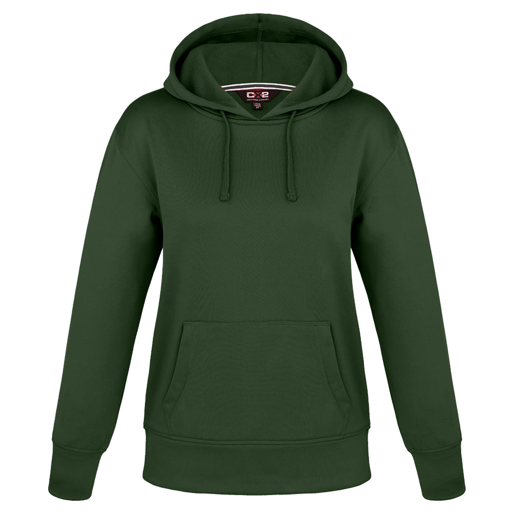 CX2 L00688 | Ladies Polyester Pullover Hooded Sweatshirt