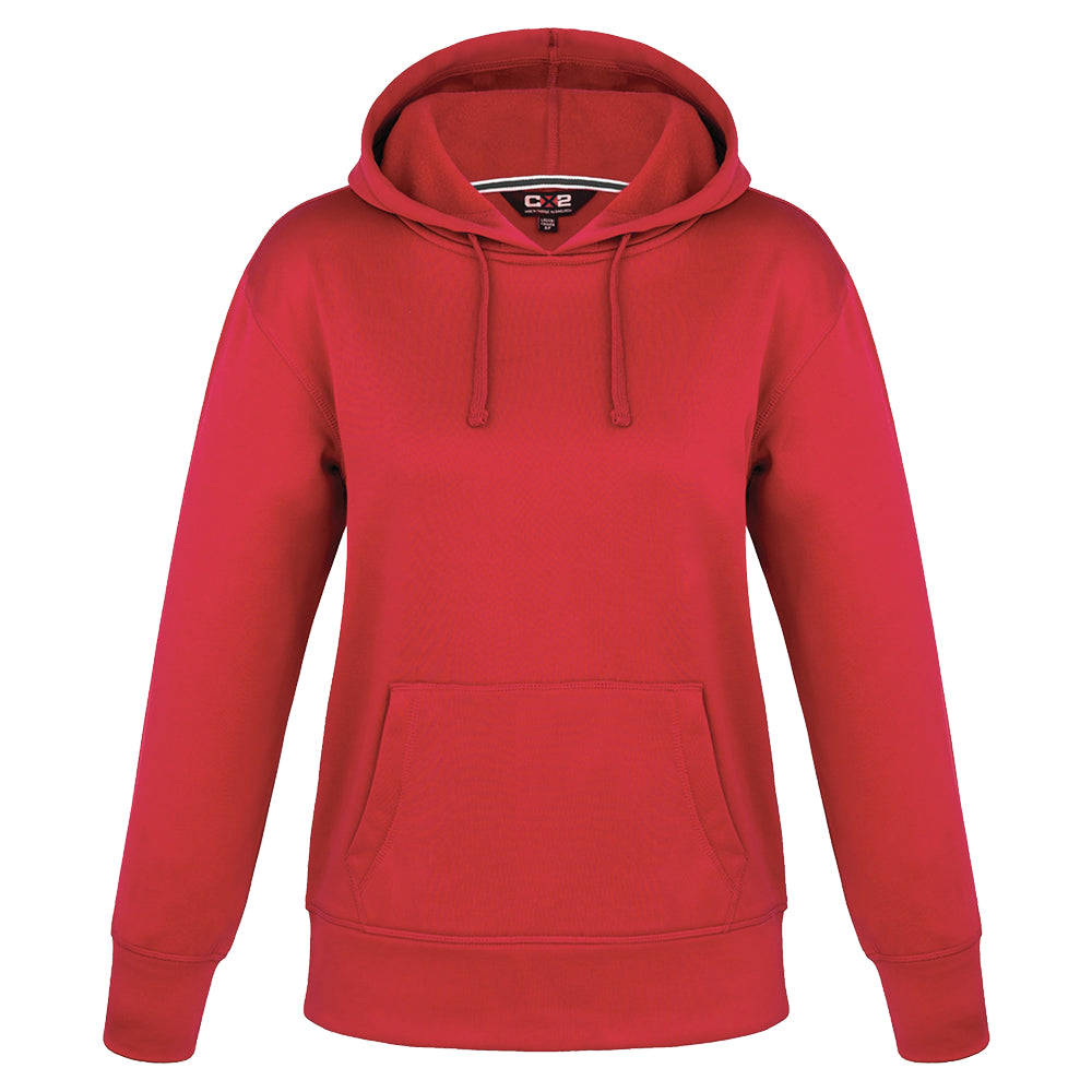 CX2 L00688 | Ladies Polyester Pullover Hooded Sweatshirt