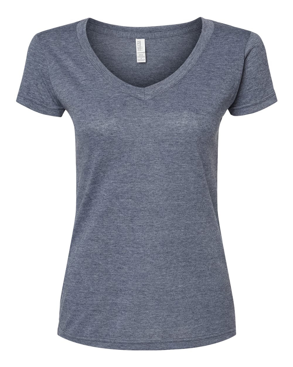 M&O 3542 | Women's Deluxe Blend V-Neck T-Shirt